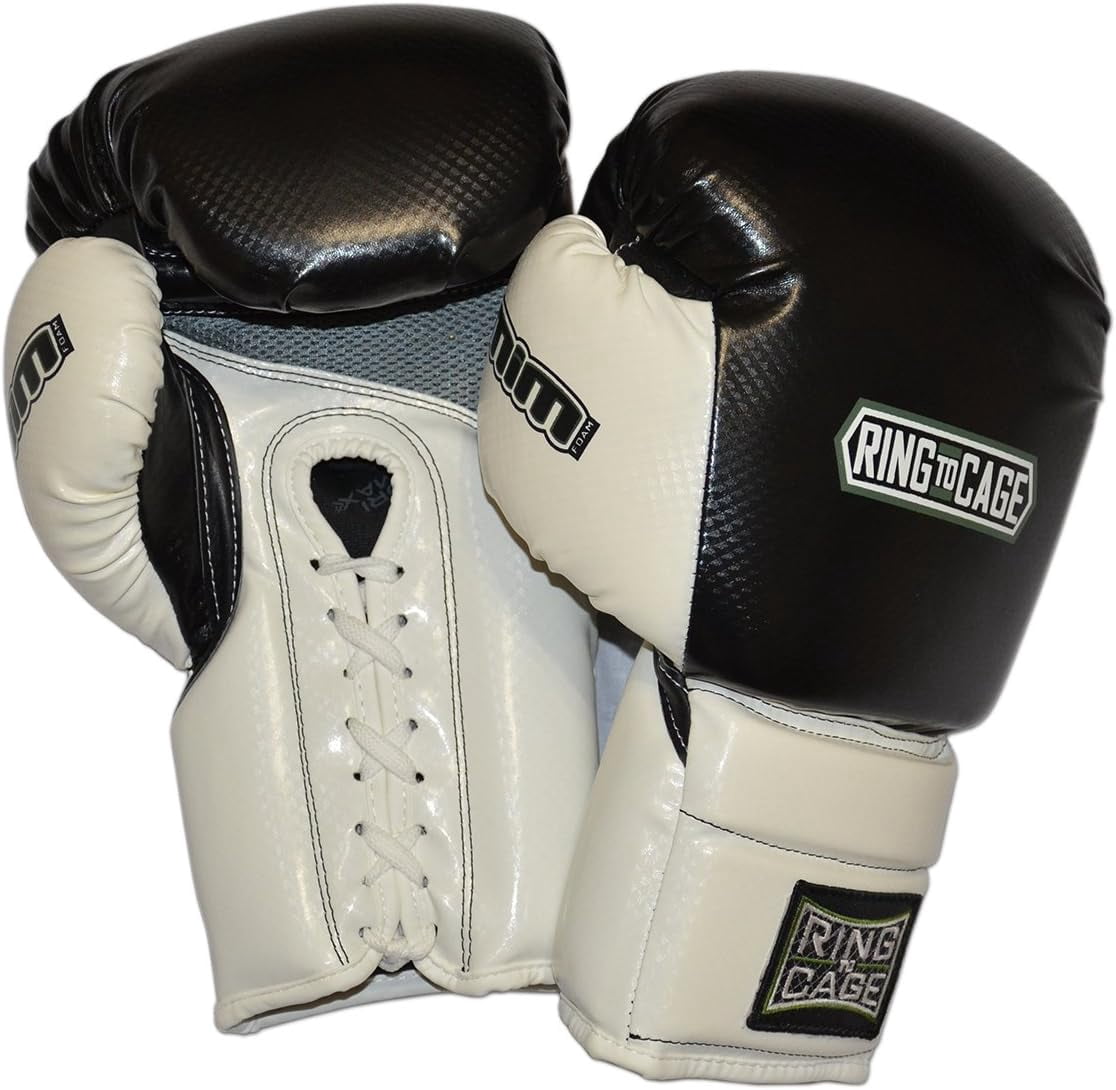 2.0 Deluxe MiM-Foam Sparring Boxing Gloves - Lace-up - 16oz
