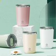 thumbnail image 2 of 350ml Automatic Magnetic Stirring Coffee Mug Electric Self Mixing Cup for Home Office Travel, 2 of 5
