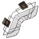 thumbnail image 5 of OUNONA Organizador De Pared En Negro Estante Metálico Para Almacenaje En Y Cocina, 5 of 8