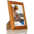 Mainstays 5" x 7" Solid Oak Wood Tabletop Picture Frame