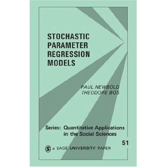 Pre-Owned Stochastic Parameter Regression Models (Paperback) 0803924259 9780803924253