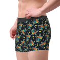 thumbnail image 2 of Uemuo Colorful Turtles Pattern Men's Boxer Briefs,Trunk Anti-Chafing,Comfortable, Durable, and Stylish Underwear-Medium, 2 of 9