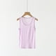 thumbnail image 2 of Gibobby Tirantes Para&nbsp;Camisa Camiseta sin mangas de baile para niños pequeños y niñas, camiseta sin mangas con espalda , camiseta deportiva sin mangas sólida(Morado, 12-18 Meses), 2 of 3