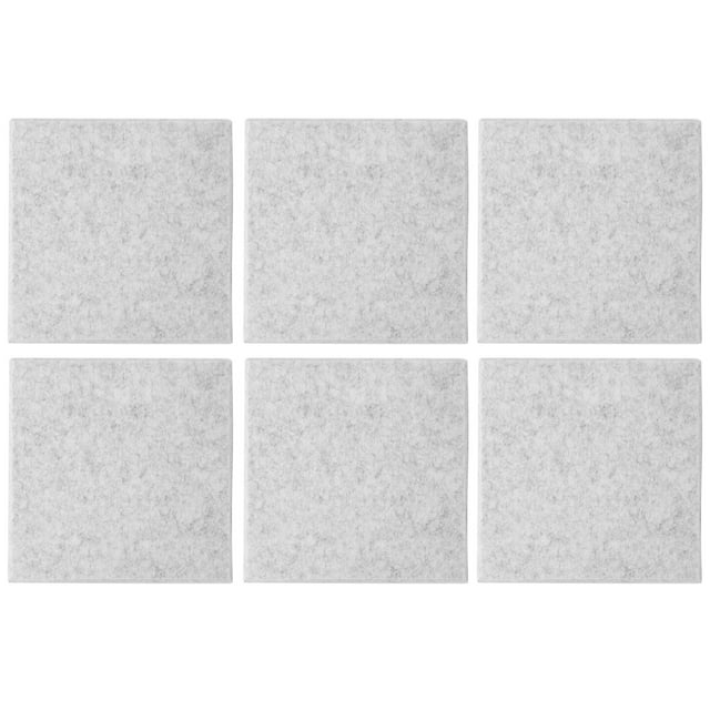 Absorción de sonido resistente al fuego, tablero de absorción acústica de 6 piezas, tablero de absorción acústica, panel insonorizado, diseño revolucionario