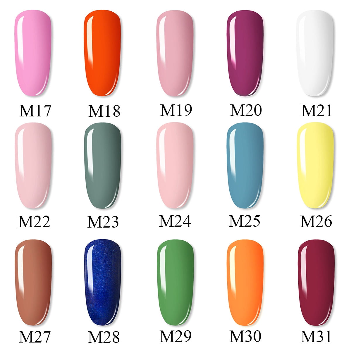 Gel Nail Polish Set 10 Colors Gel Nail Kit with Drill and U V Light Nail Kit Acrylic Set Glitter Decoration Powder DIY