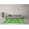 thumbnail image 3 of Ahgly Company Indoor Square Abstract Green Modern Area Rugs, 5' Square, 3 of 4