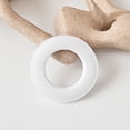 thumbnail image 3 of GOOHOCHY Œillets de Rideaux 4 Pcs Ronds en Plastique ABS Installation Facile pour Usage Domestique, 3 of 8