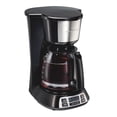 thumbnail image 3 of Cafetera Hamilton Beach 12 Tazas Programable Filtro Permanente Color Negro, 3 of 6