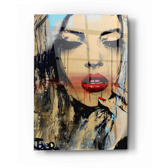 Epic Art 'Gloss' by Loui Jover, Acrylic Glass Wall Art, 12"x16"