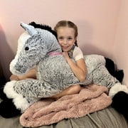 MaoGoLan 47 Giant Horse Stuffed Animal Large Stuffed Horse Plush Toy