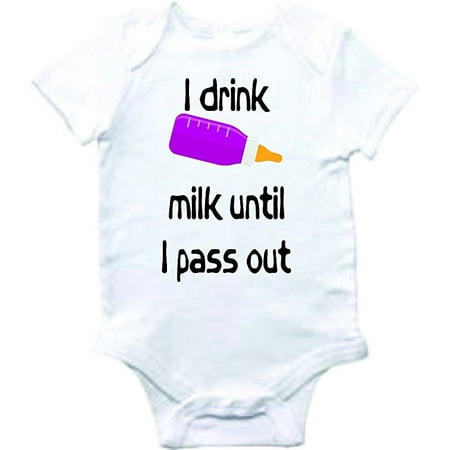 Design With Vinyl Drink Bottles Date Funny Baby Clothes Design With Vinyl Drink Bottles Date Funny Baby Clothes