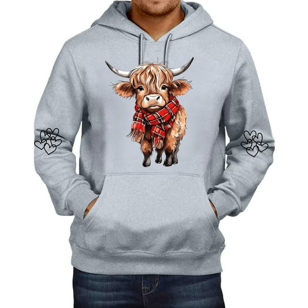 WILLBEST Sudaderas para Hombre, Sudadera Informal con Capucha, Jersey De Manga Larga, Suave, Cómoda y Ligera, Ropa De Calle, Top De Moda para Uso Diario Grande