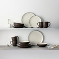thumbnail image 3 of Noritake Colorwave Chocolate 16-Piece Coupe Dinnerware Set, Service for 4, 3 of 7