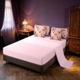 thumbnail image 4 of Homewish Girls Blossoms Twin Bedding, Hippie Sun Stars Bedding Comforter Set, Pink, Pink Reversible 7-Piece, 4 of 7
