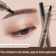 thumbnail image 5 of SUAKE Lápiz para cejas con punta de 4 tenedores a prueba de agua Lápices para cejas naturales Suministro cosmético Ndcxsfigh  Cuidado Belleza, 5 of 9