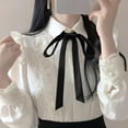 thumbnail image 2 of Ksopiavobs Bow Tie for Women, Satin Ribbon Girls Self-tie Bowtie for Uniform, School, Wedding, Cosplay, T-shirt Accessory, 2 of 7