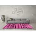 thumbnail image 3 of Ahgly Company Indoor Rectangle Abstract Pink Modern Area Rugs, 8' x 10', 3 of 4