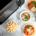 thumbnail image 4 of Nostalgia Retro 0.7 cu. ft. Countertop Microwave, Black, 4 of 8