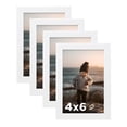 thumbnail image 1 of Marco de fotos KINLINK blanco de 4 x 6 para mesa y pared, 1 of 7