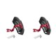 thumbnail image 1 of Soidarity Guardabarros de rueda trasera portátil para motocicleta Fácil de llevar Guardabarros trasero para motocicleta Conveniente rojo rojo 2Conjunto, 1 of 6