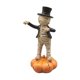 thumbnail image 4 of Figura coleccionable bailando sobre calabaza, adorno de mesa de resina decorativo pequeño Estilo B, 4 of 9