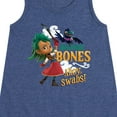thumbnail image 3 of Santiago of The Sea - Bonnie Bones Swabs - Toddler and Youth Girls A-line Dress, 3 of 5