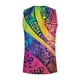 thumbnail image 4 of Camiseta sin mangas de cuello redondo para hombre, ropa deportiva para el hogar, pijamas, camiseta de color liso, blusa deportiva, blusa de poliéster para hombre, 4 of 5