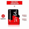 thumbnail image 4 of MICRODATA 16GB U1 Red and Black TF(Micro SD) Memory Card, 4 of 5