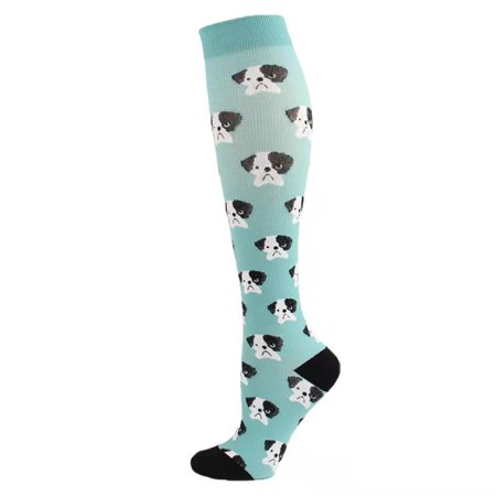 DNAKEN(5 pairs) Compression Socks for Women & Men Circulationis Best Support for Athletic Running,Hiking,Nursing compression socks women youth baseball socks