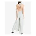 thumbnail image 2 of Max Studio London Womens Belted Jumpsuit, Grey, X-Large, 2 of 2