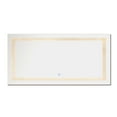 thumbnail image 3 of Dyconn Faucet Edison Crystal Horizontal/Vertical Wall Mounted Backlit LED Bathroom Vanity Mirror with Touch ON/OFF/Dimmer & Anti-Fog Function (72"W X 38"H), 3 of 5