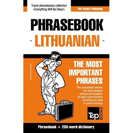 Pre-Owned American English Collection: English-Lithuanian phrasebook & 250-word mini dictionary (Series #208) (Paperback)