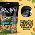 thumbnail image 5 of (Pack Of 12) Wicked Minis Seasoned Oyster Crackers Garden Dill 6 Oz, 5 of 6