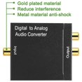 thumbnail image 3 of Digital To Analog Audio Converter Digital Optical (spdif/toslink)and Rca (l/r) Stereo Audio Convert, 3 of 5