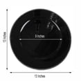 thumbnail image 4 of 6 Black 13" Crystal Beaded Acrylic Wooden Textured Round Charger Plates, 4 of 5