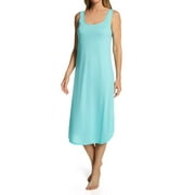 Women's N by Natori ec3105 Congo Long Gown (Sea Blue XS)