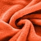thumbnail image 5 of Manta de felpa suave de color sólido de coral de cara, manta de felpa de aire acondicionado de doble tamaño de sábana, manta de felpa de color sólido de aire acondicionado de 100X150CM de color naranj, 5 of 6