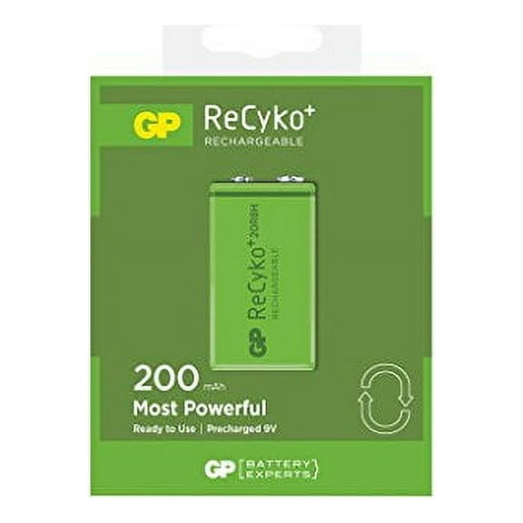 GP 9V Rechargeable NIMH 200 MAH