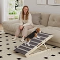 thumbnail image 2 of PawHut Dog Ramp For Couch, Folding Pet Ramp with 4 Adjustable Height, 2 of 10