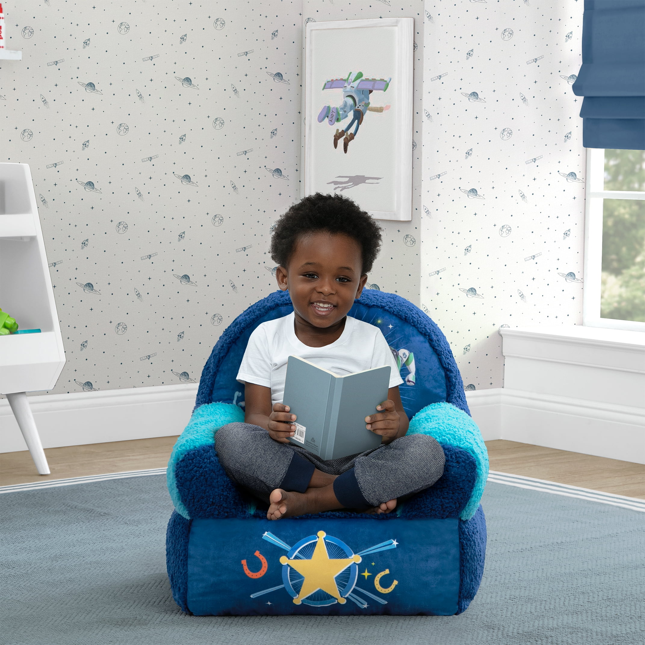 Toy Story Cozee Buddy Chair by Delta Children, Blue