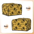 thumbnail image 3 of Lsque Autumn Sunflower Print 4 Slice Toaster Cover , Kitchen Appliance Dustproof Protector , Toaster Protector Dustproof Kitchen Appliance Cover, 3 of 7