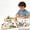 98pieces, variant on Puzzle Track Car Play Set for Kids Jigsaw Puzzle Vehicles Toys for Boys 3 4 5 6 Years Old Birthday Gifts-68pieces
