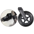thumbnail image 3 of Wheelchair Front Fork Kit, 1.2cm Bearing ,Replacement Feet for Standard Wheelchairs Folding Walkers Front Wheels The Old Men Women ,Black , 7Inch Wheel Kit, Bearing Hole Diameter, 3 of 9