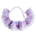 thumbnail image 2 of Collier pour Chat Adorable Bandana en Dentelle Extensible pour Chiots et Chatons, 2 of 8