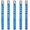 6mm 5PCS, variant on 1/4inch Core Drill Bits Set Tile Hole Kit Vacuum Brazed with Round Shank U Type Slot Design for Ceramic Porcelain Tiles Stone Marble Granite Quartz Glass 5 count
