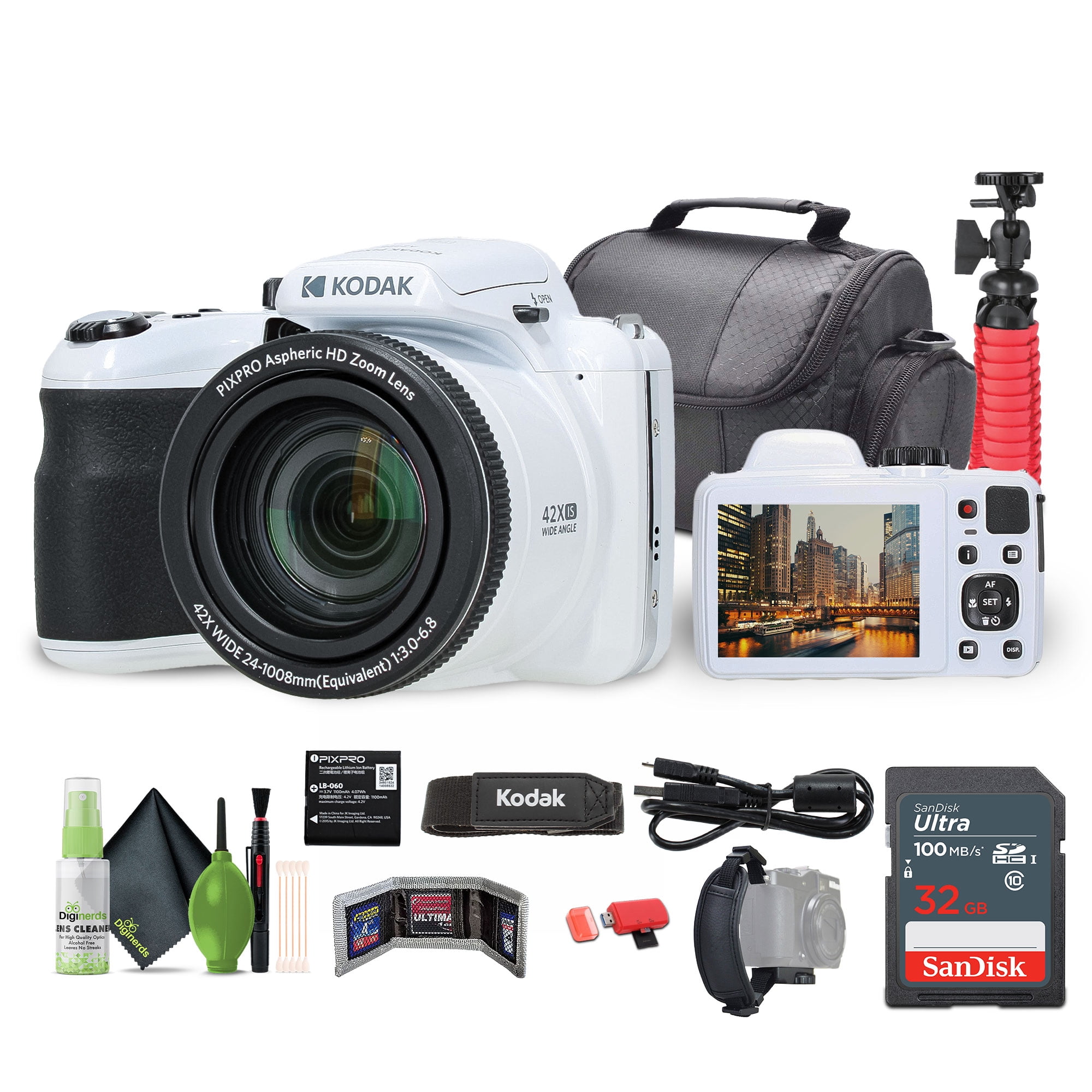 Kodak PIXPRO AZ421 16MP Easy Shoot Digital Camera with 42x Zoom