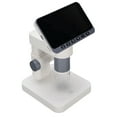 thumbnail image 1 of Digital Microscope, Portable HD Magnifier 4.5 Inch Large Screen 1500mAh Battery  for Children Teaching Black,Grey, 1 of 7