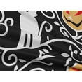 thumbnail image 4 of oneOone Rayon Black Fabric Halloween Quilting Supplies Print Sewing Fabric By The Yard 56 Inch Wide, 4 of 6