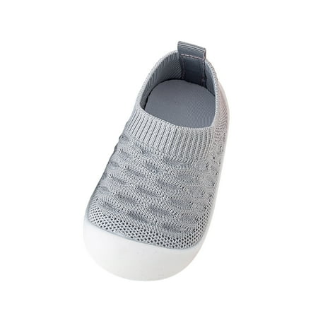 

MuZeFu Kids Non Slip Socks Grip Ankle Sticky Toddler Sock Toddler Baby Boys Girls Cute Fashion Solid Color Hollow Out Breathable Soft Non-slip Toddler Shoes