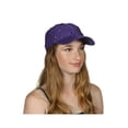 thumbnail image 1 of Casquette de Baseball à Sequins pour Femmes - Violet, 1 of 2